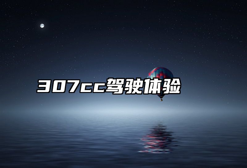 307cc驾驶体验
