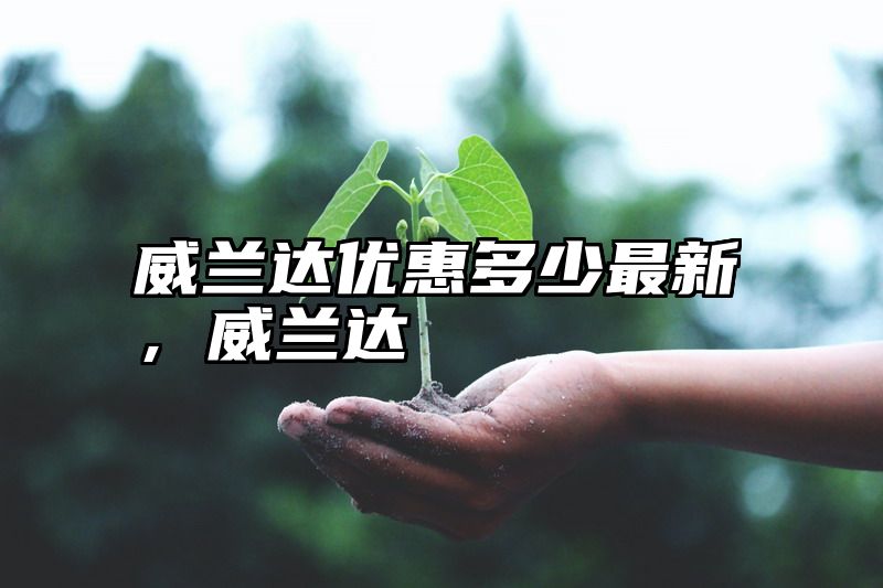 威兰达优惠多少最新，威兰达