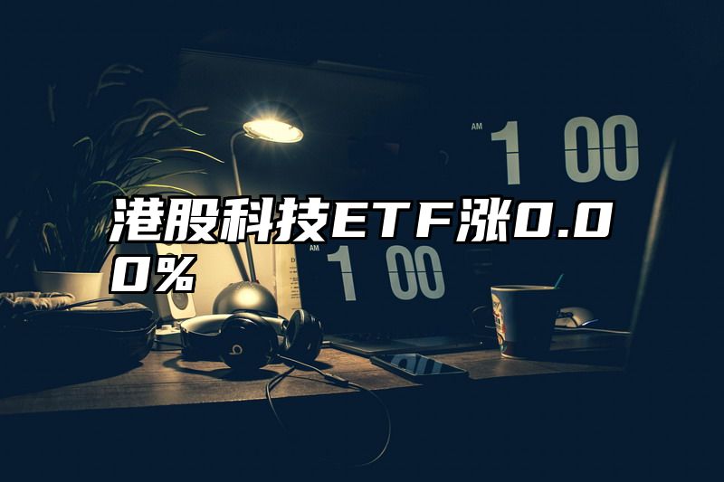 港股科技ETF涨0.00%