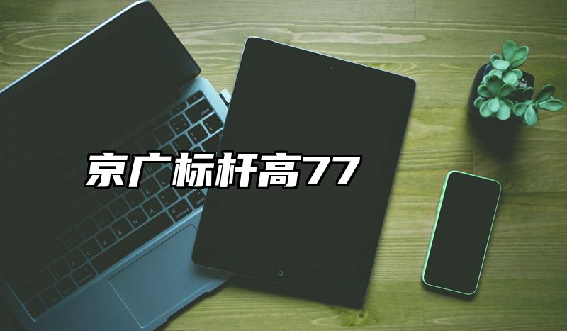 京广标杆高77