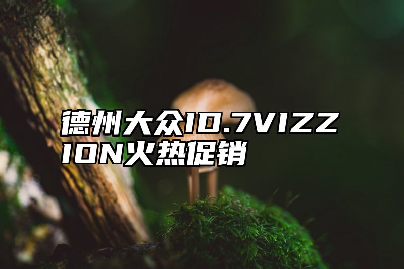 德州大众ID.7VIZZION火热促销