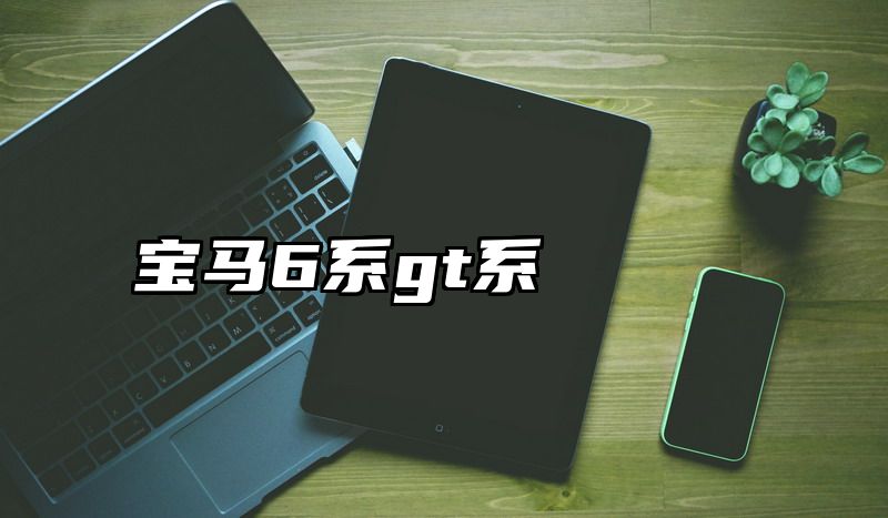 点击查看《宝马6系gt系》全文
