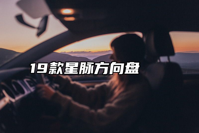 19款星脉方向盘