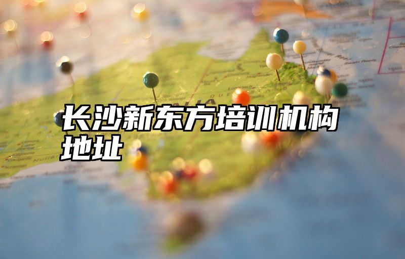 长沙新东方培训机构地址