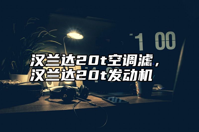 点击查看《汉兰达20t空调滤,汉兰达20t发动机》全文