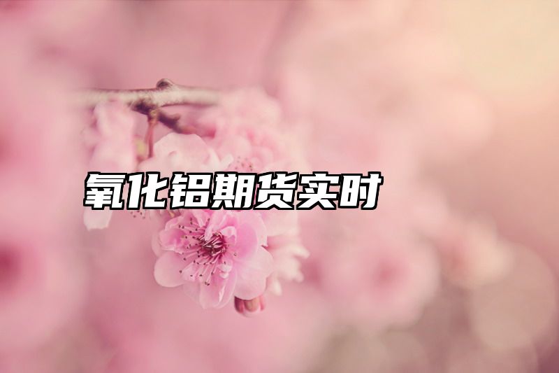 氧化铝期货实时