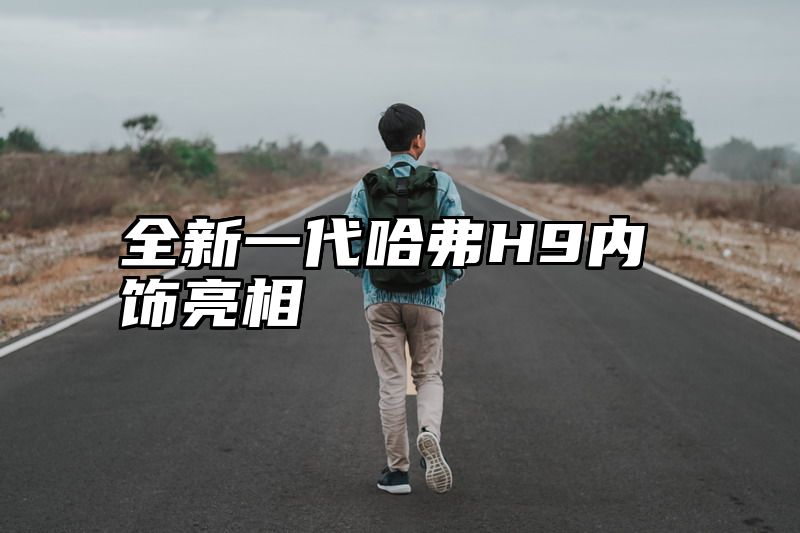 全新一代哈弗H9内饰亮相