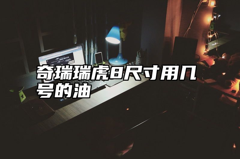 奇瑞瑞虎8尺寸用几号的油
