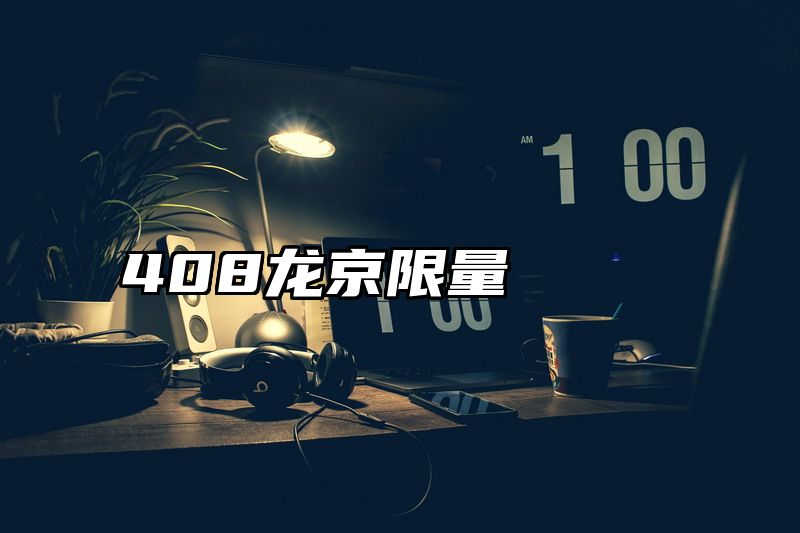 408龙京限量