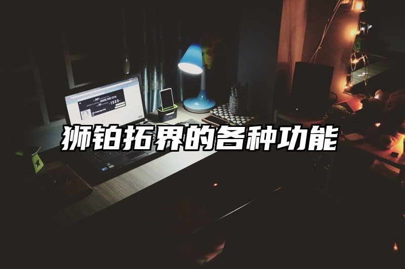 狮铂拓界的各种功能