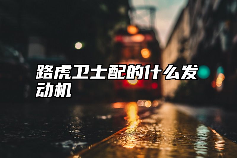 路虎卫士配的什么发动机