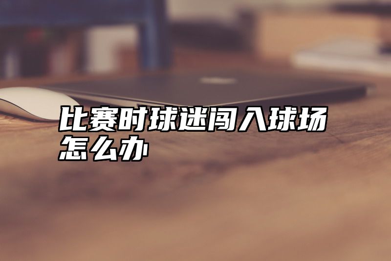 比赛时球迷闯入球场怎么办