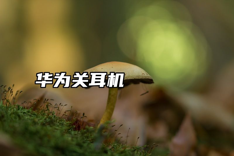 华为关耳机