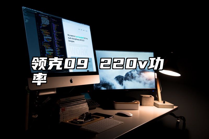 领克09 220v功率