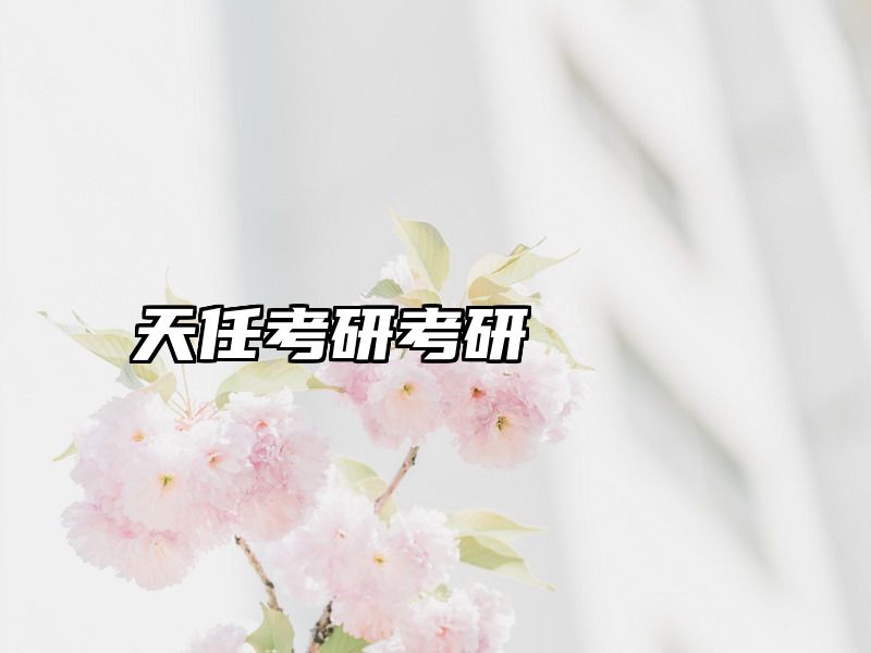 天任考研考研