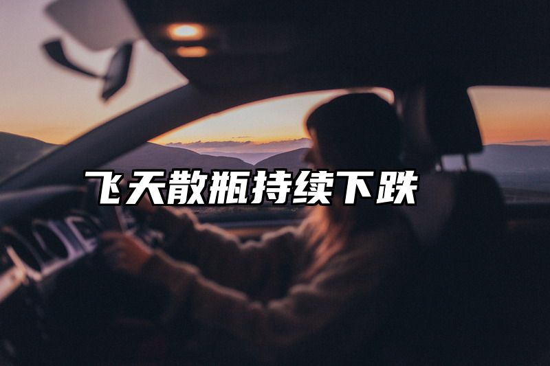 飞天散瓶持续下跌