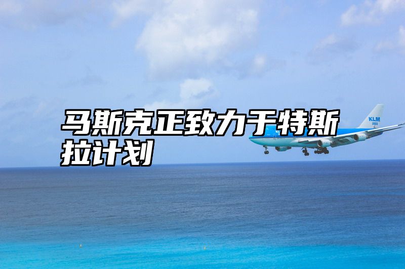马斯克正致力于特斯拉计划