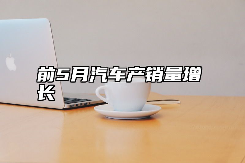 前5月汽车产销量增长