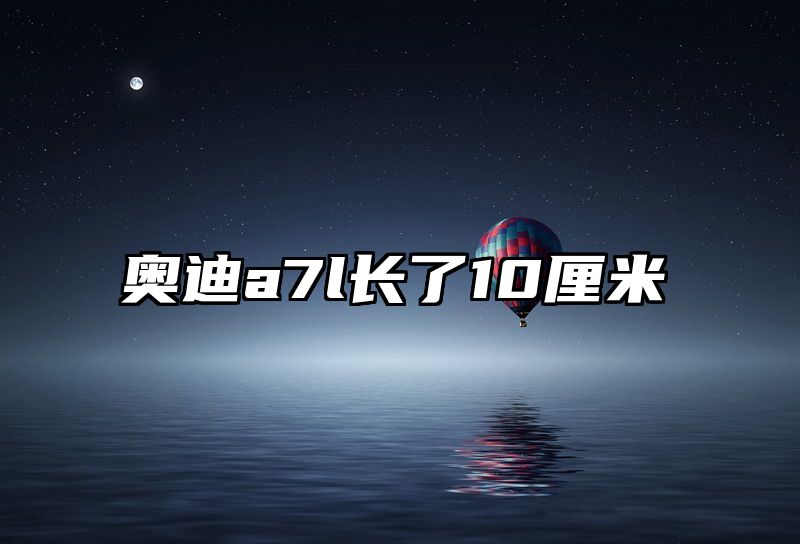 点击查看《奥迪a7l长了10厘米》全文