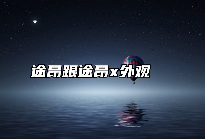 途昂跟途昂x外观