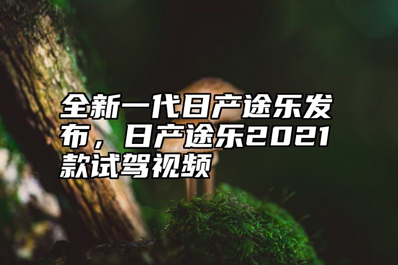全新一代日产途乐发布，日产途乐2021款试驾视频