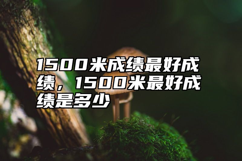 1500米成绩最好成绩，1500米最好成绩是多少
