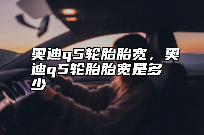 奥迪q5轮胎胎宽，奥迪q5轮胎胎宽是多少