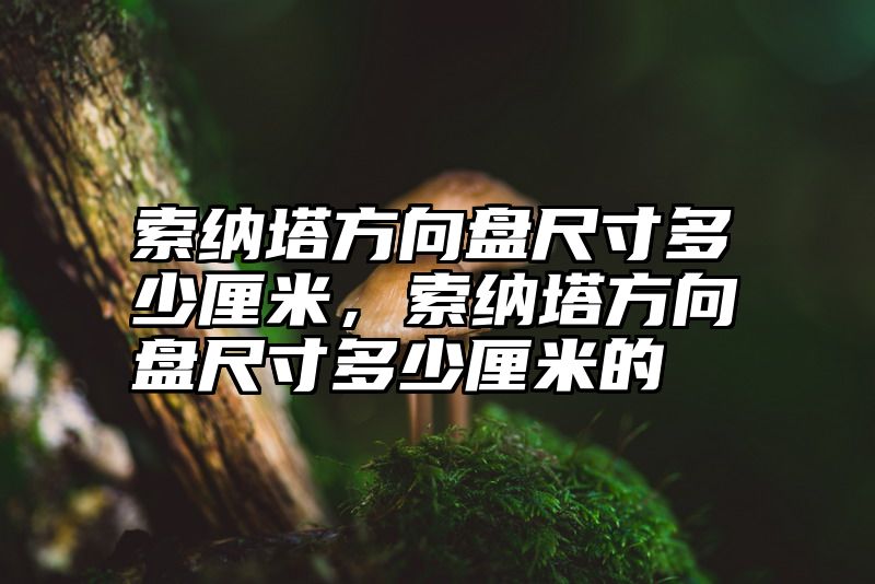 索纳塔方向盘尺寸多少厘米，索纳塔方向盘尺寸多少厘米的