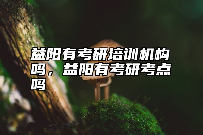 益阳有考研培训机构吗，益阳有考研考点吗