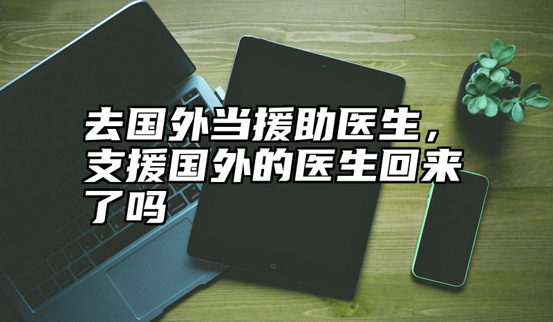去国外当援助医生，支援国外的医生回来了吗