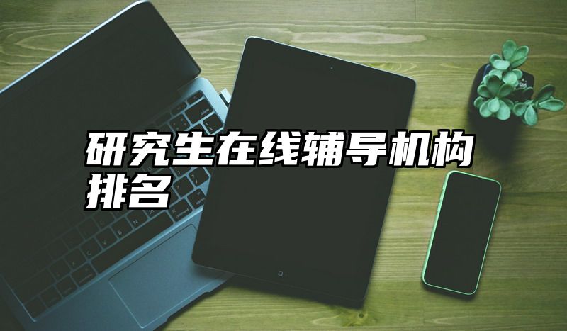 研究生在线辅导机构排名