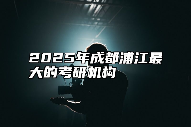 2025年成都浦江最大的考研机构