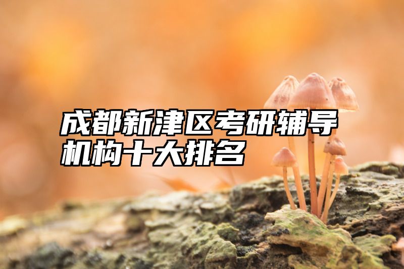 成都新津区考研辅导机构十大排名