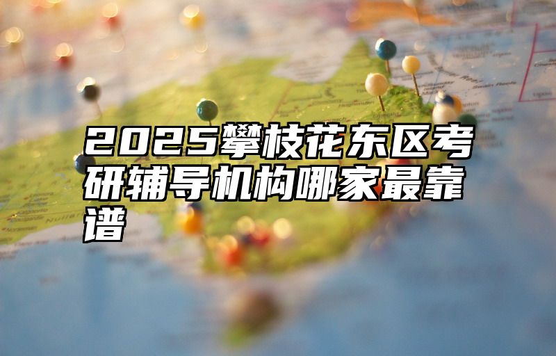 2025攀枝花东区考研辅导机构哪家最靠谱