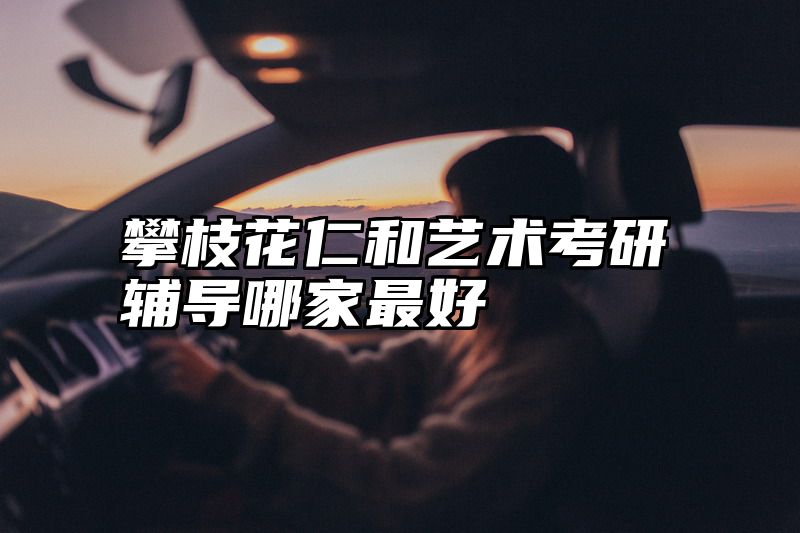 攀枝花仁和艺术考研辅导哪家最好