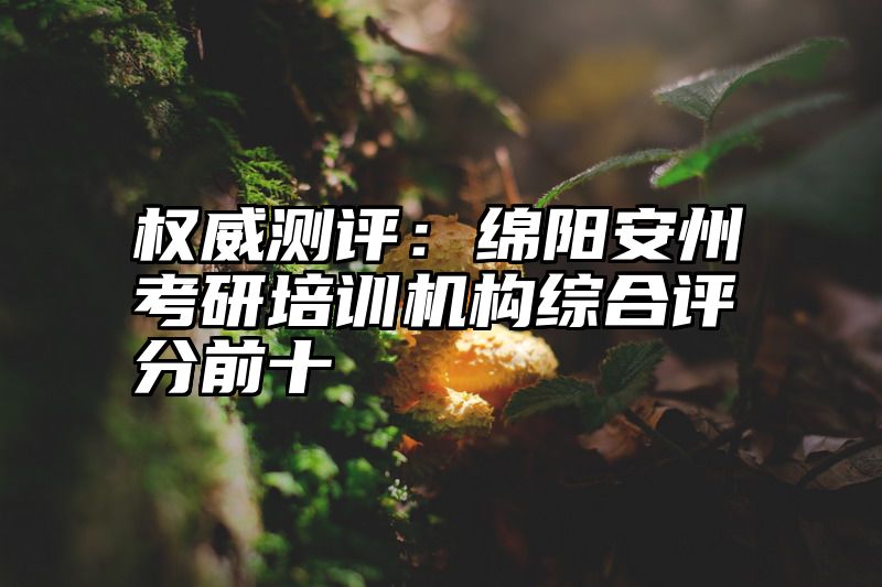 权威测评：绵阳安州考研培训机构综合评分前十