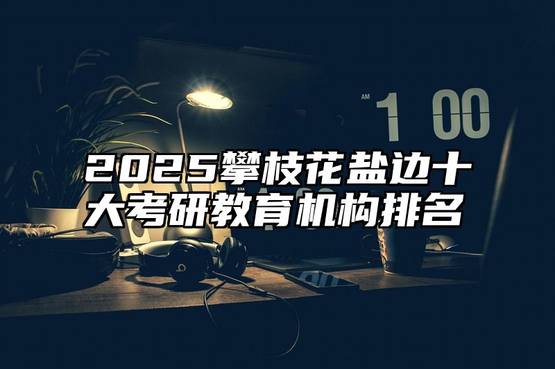 点击查看《2025攀枝花盐边十大考研教育机构排名》全文