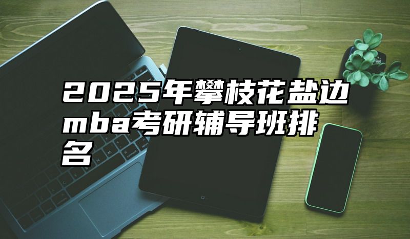 2025年攀枝花盐边mba考研辅导班排名