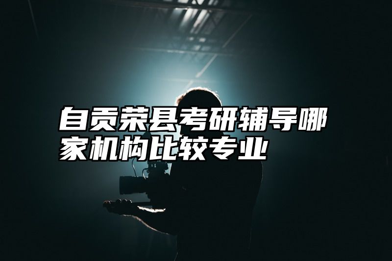 自贡荣县考研辅导哪家机构比较专业