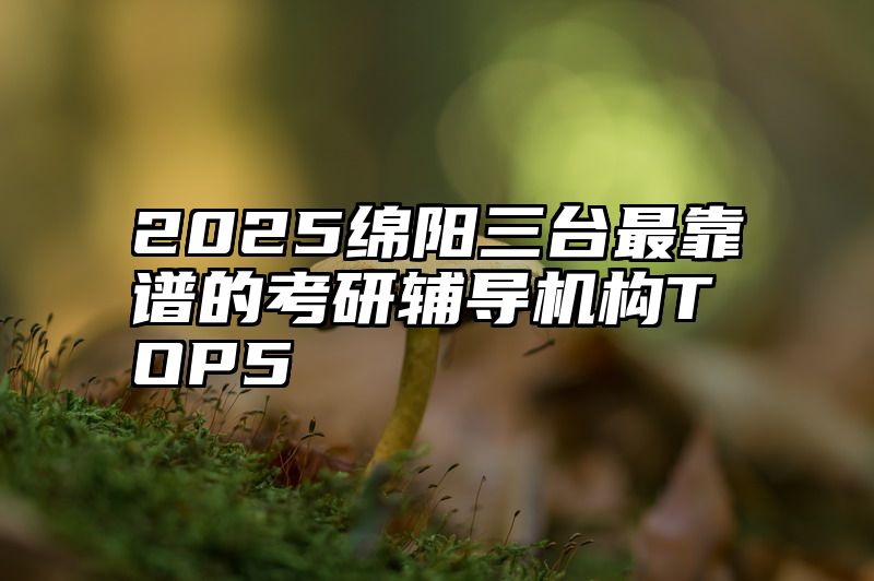 2025绵阳三台最靠谱的考研辅导机构TOP5