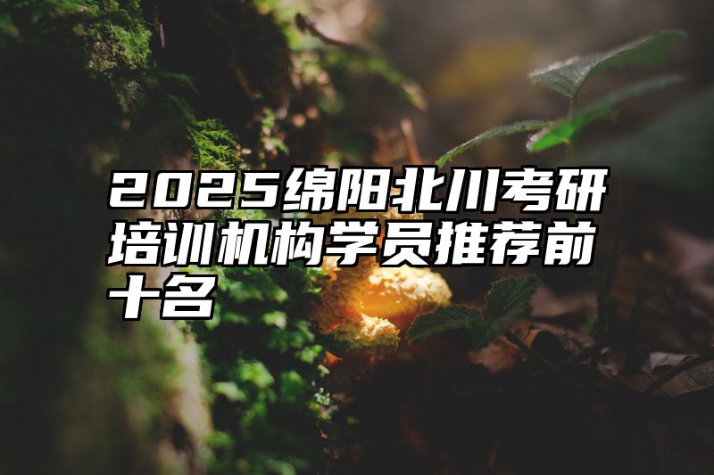 2025绵阳北川考研培训机构学员推荐前十名