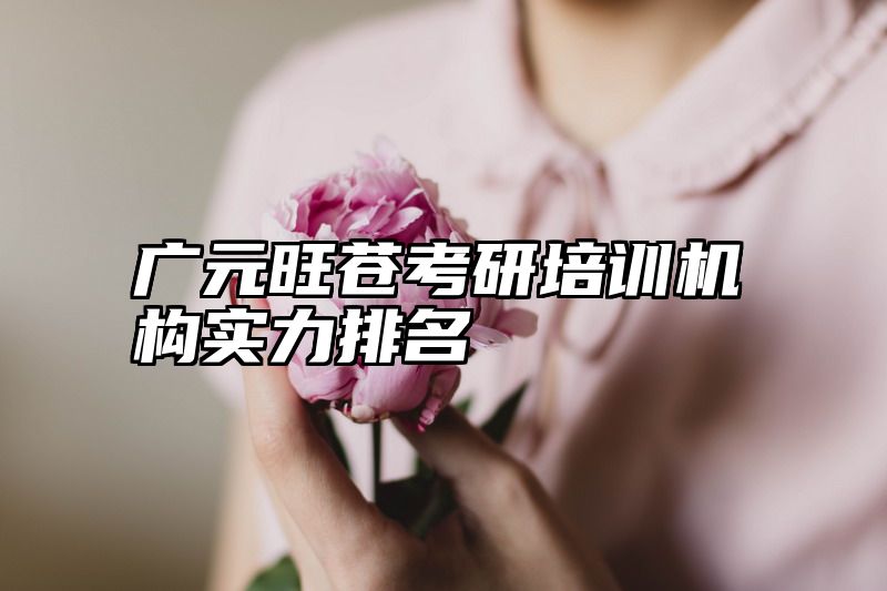 广元旺苍考研培训机构实力排名