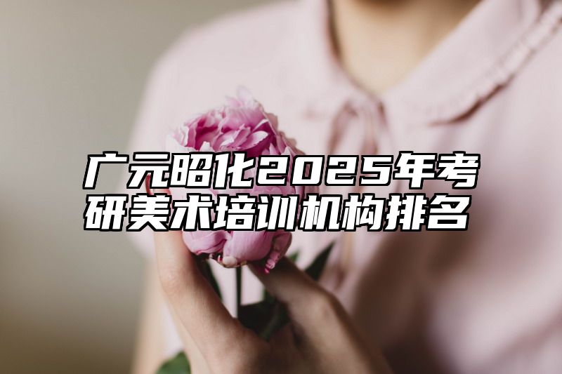 广元昭化2025年考研美术培训机构排名