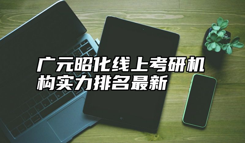 广元昭化线上考研机构实力排名最新