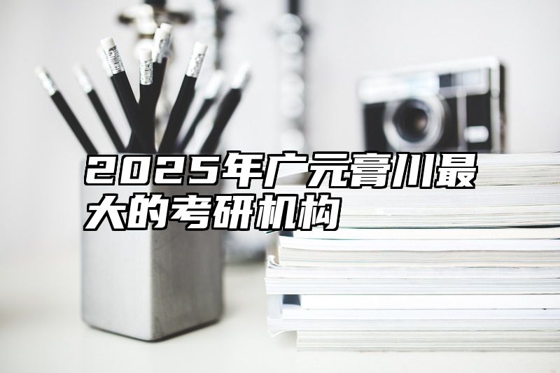 2025年广元膏川最大的考研机构
