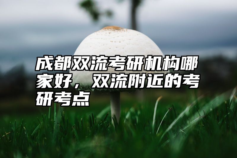 成都双流考研机构哪家好，双流附近的考研考点