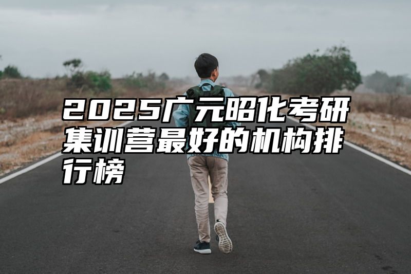 2025广元昭化考研集训营最好的机构排行榜
