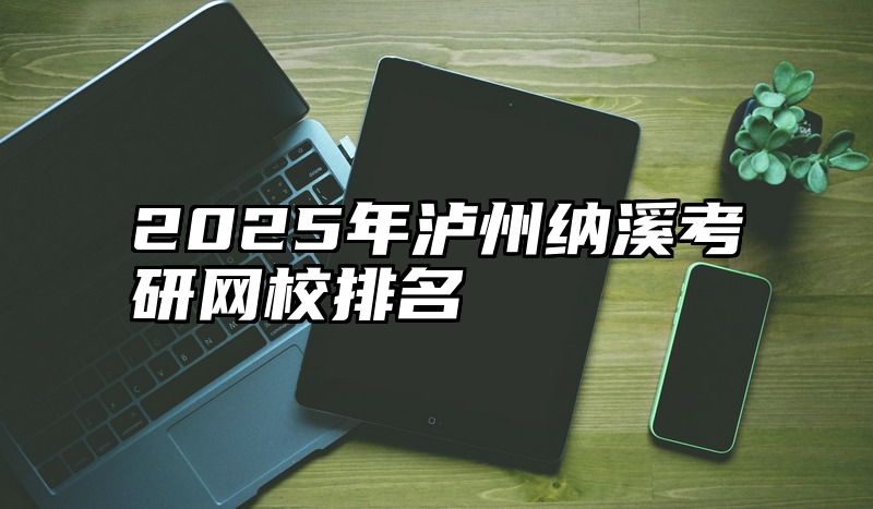 2025年泸州纳溪考研网校排名