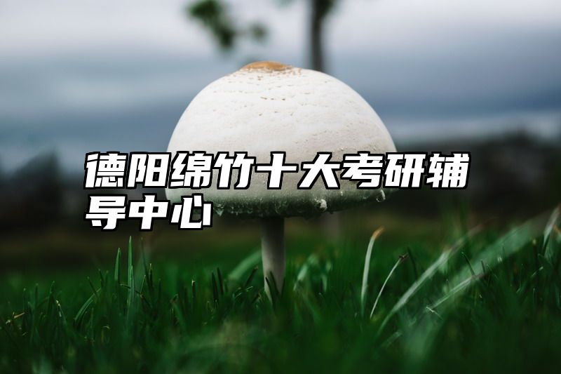 德阳绵竹十大考研辅导中心