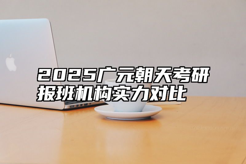 2025广元朝天考研报班机构实力对比